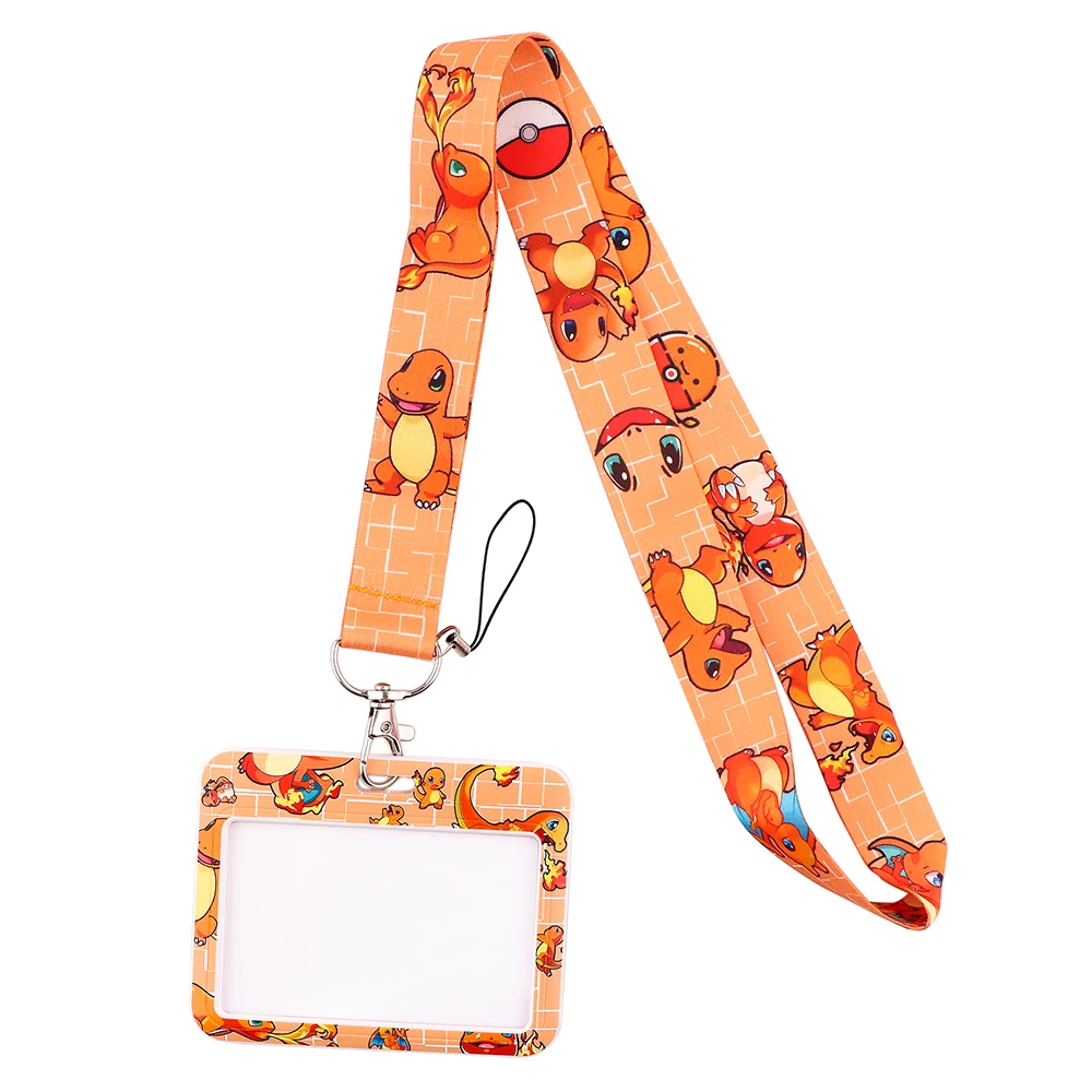 

JF658 Cute Animal New Fashion ID Badge Case Lanyard Bank Credit Card Holder ID Badge Holder Accessories School Office Supplies