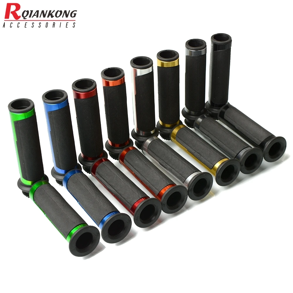 Universal Motorcycle 7/8&quot 22mm Hand Grip Motorbike Handlebar Grips Handle Bar For Honda VTR1000SP CBR150R CBR954RR CBF1000 CB400 |