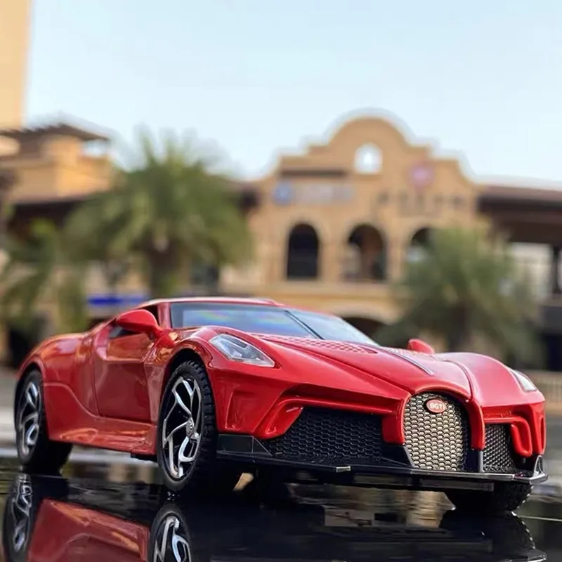 Модель автомобиля Bugatti lavoiturenлуар 1:32 Литые и игрушечные автомобили миниатюрная