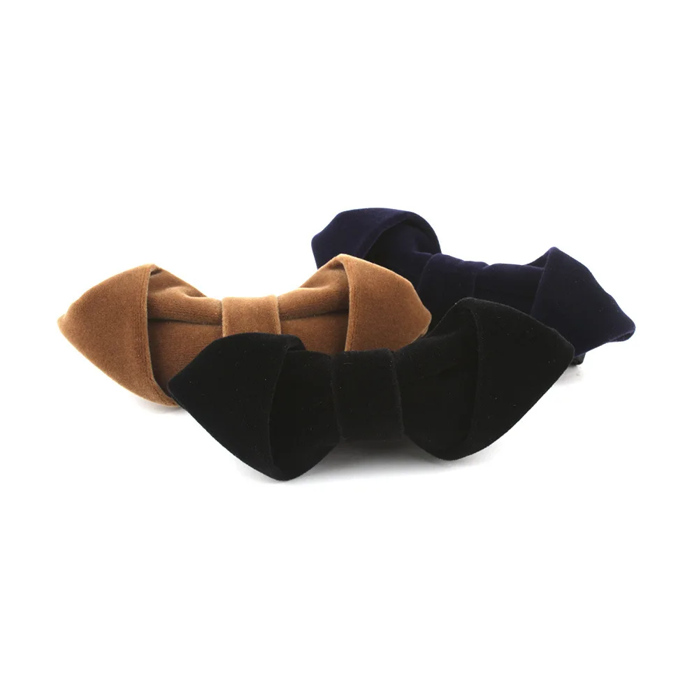 Sitonjwly Men's Velvet Bow Tie for Women Skinny Slim Narrow Bridegroom Party Dress Wedding Bowtie gravata borboleta Custom Logo |