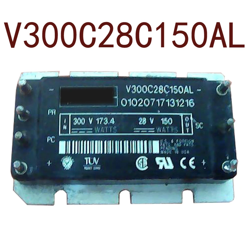 

Оригинал-V300C28C150AL DC300V-DC28Vpower150W 5,35 a гарантия 1 год {фотографии склада}