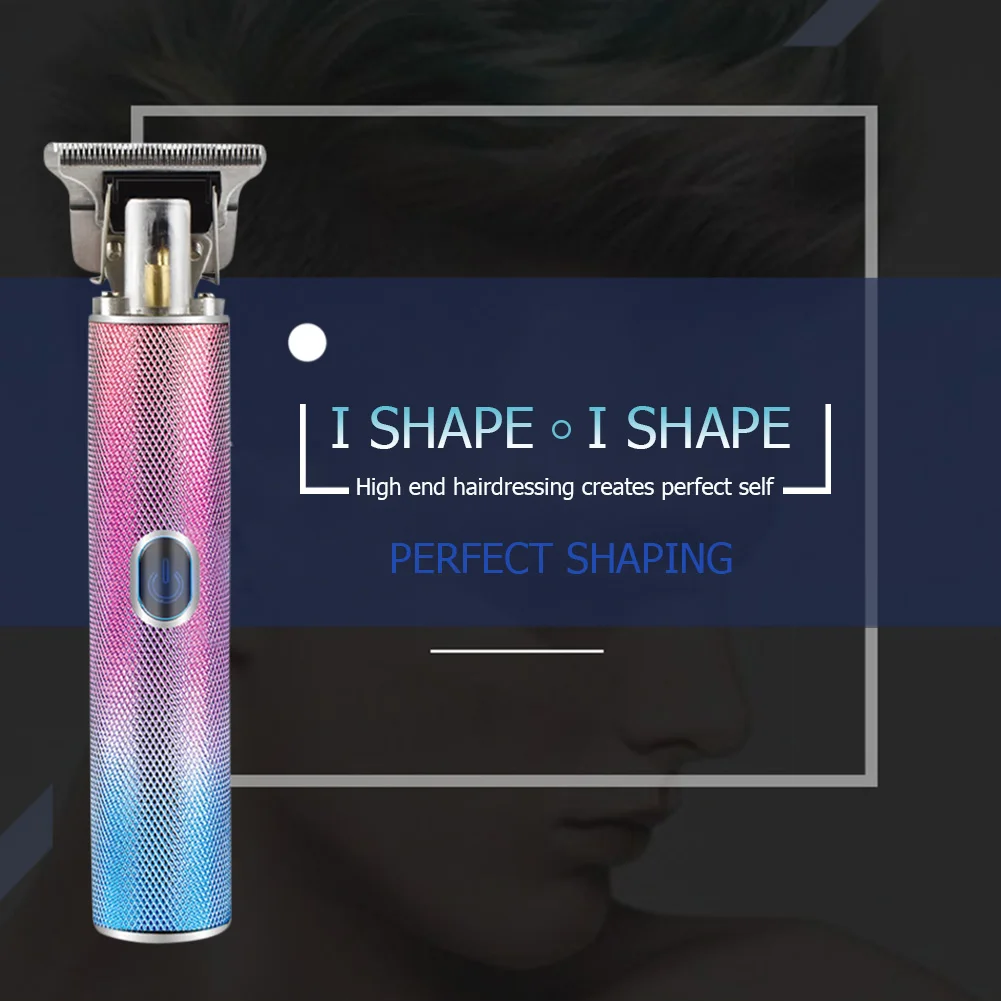 

New Style Dazzle Colorful Hair Trimmer for men Beard Razor Electric Carving Clipper Oil Head Carving Push Shear