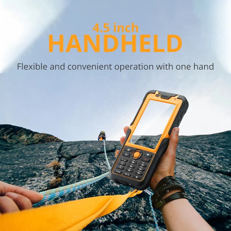 s50v2 ip65 waterproof touch screen mobile phone call rugged android tablet 4g nfc lf hf uhf rfid barcode 2d scanner reader free global shipping