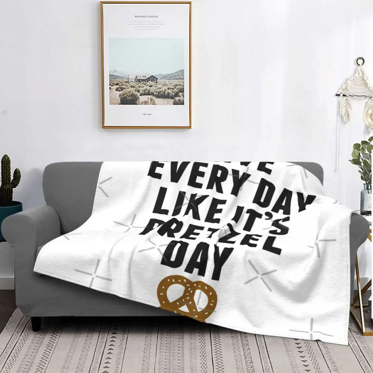 

Manta a cuadros para el día de la cama, para la cama colcha, cubierta de playa, manta de lana a cuadros en el sofá