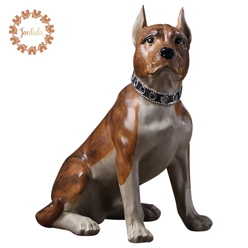 Креативное украшение в виде бульдога элегантное для дома гостиной