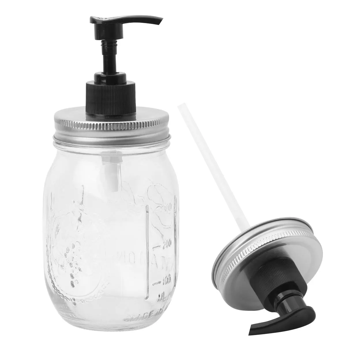 Набор из 2 крышек для дозатора мыла стойких к ржавчине|Переносные дозаторы мыла| |