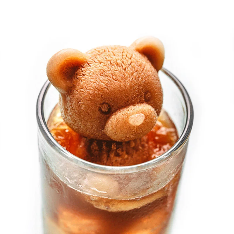 Медведь лед силиконовые формы для выпечки сделай сам Череп кот помадки модели