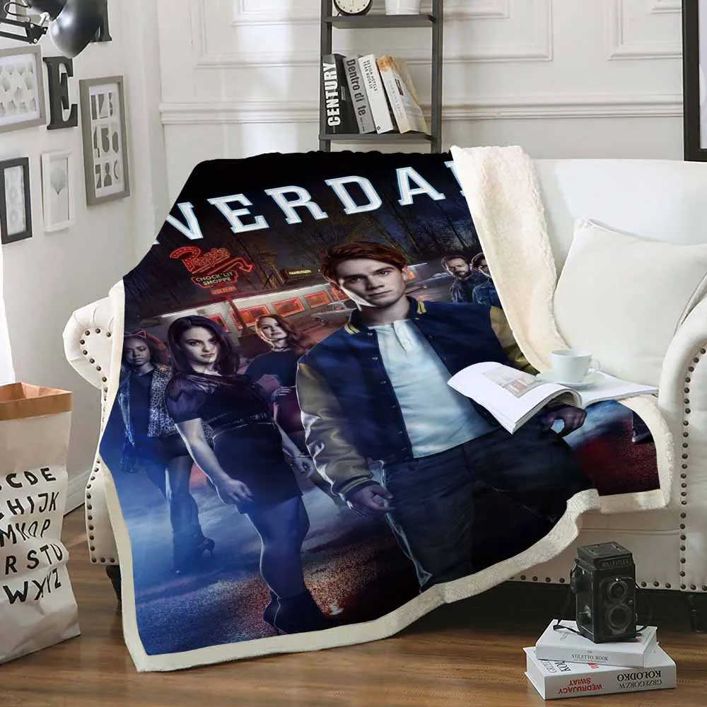 

Horror Movie Riverdale Sherpa Blanket Home Textile Throw Blanket For Bedroom Weighted Blanket Nap Office Sofa Soft Blanket