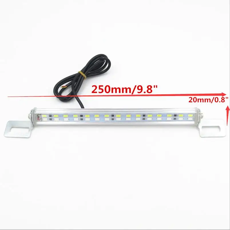 Белый/красный 30 SMD светодиодный задний фонарь стоп сигнал для номерного знака