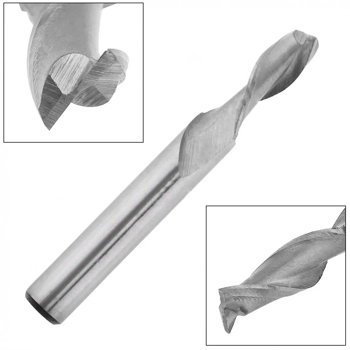 2 5 мм Флейта HSS Концевая фреза с супер жестким прямым хвостовиком для обработки