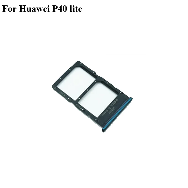 100% новый лоток для SIM карты Huawei P40 Lite + Micro SD Держатель Слот адаптер гнездо P 40 части