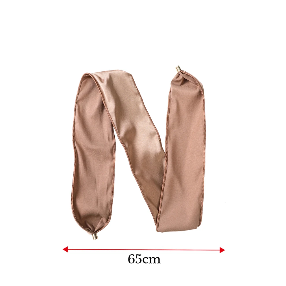 Molan модный однотонный эластичный ободок для волос девочек длинный из ленты