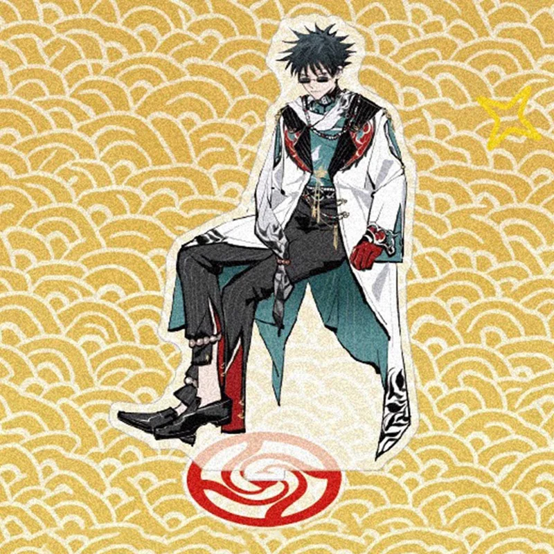 

Novelty Anime Jujutsu Kaisen Figure Models Magan Itadori Yuji Gojou Satoru Acrylic Cutout Desk Stand Plate Fans Collection Gifts