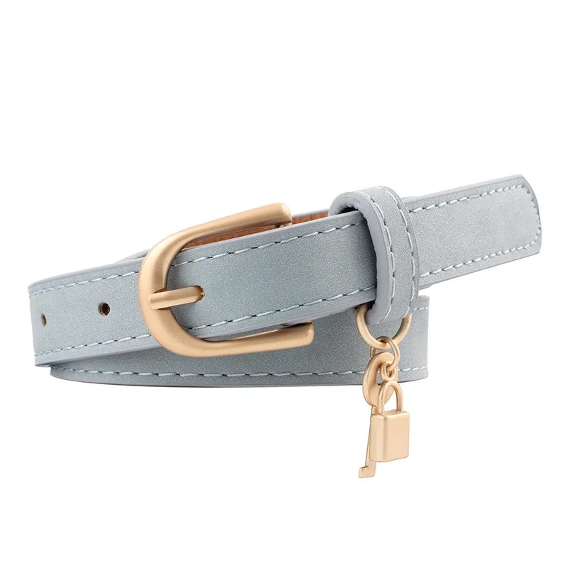 

Personality Buckle Belt Women PU Leather Belts Girl Imitation Leather Vintage Ladies 6 Color Fashion Waistband