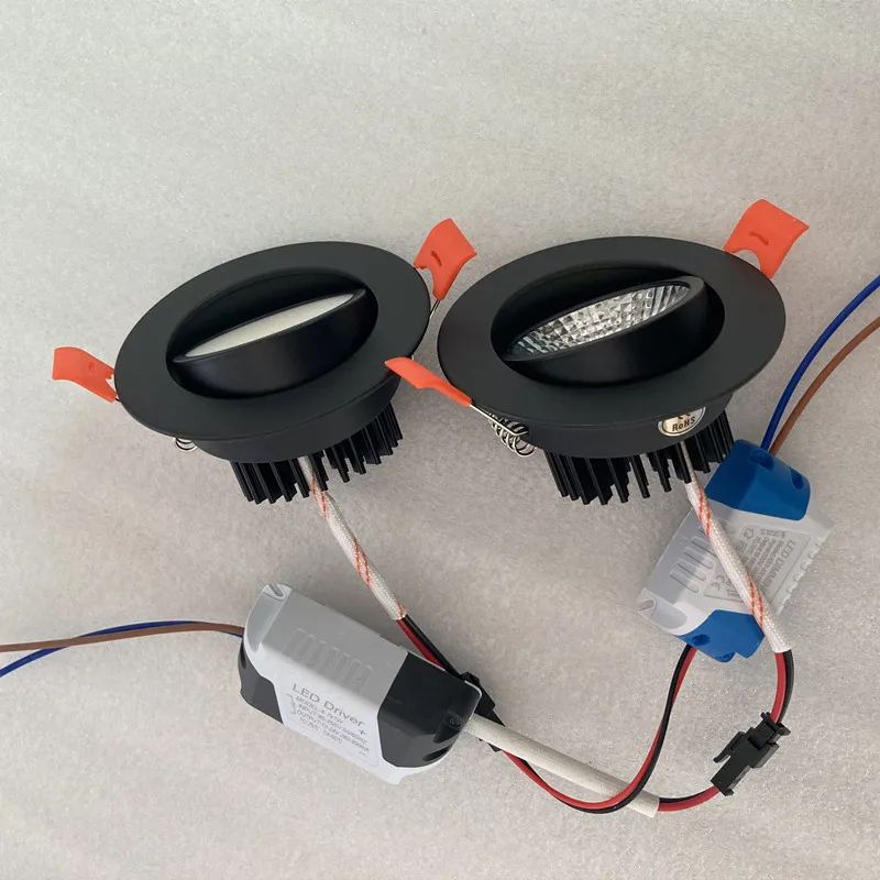 Супер яркий светодиодный светильник с регулируемой яркостью COB 5 Вт 7 9 12 15