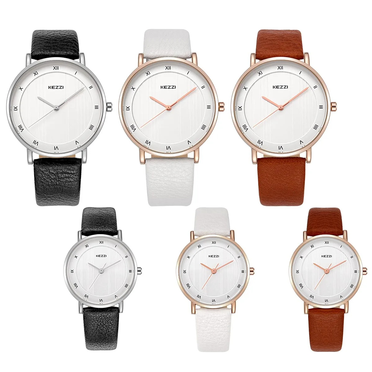 

NO.2 Women's Leather Watches Classic Design Rectangular Femal Waterproof Watches fashion brand wristwatches