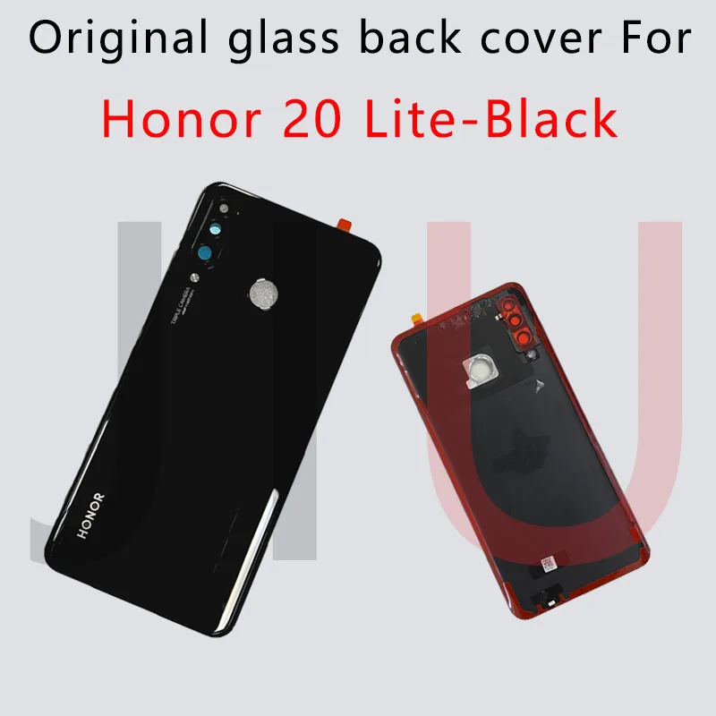 Funda trasera de cristal original para Huawei P30 lite, cubierta de bater&iacute;a MAR-LX1B,Mar-lx1h/MAR-LX1M para honor 20 lite, carcasa de repuesto-2
