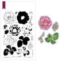 flower stamps for diy scrapbooking card stencil paper craft handmade album handbook decoration new stamps and dies 2021