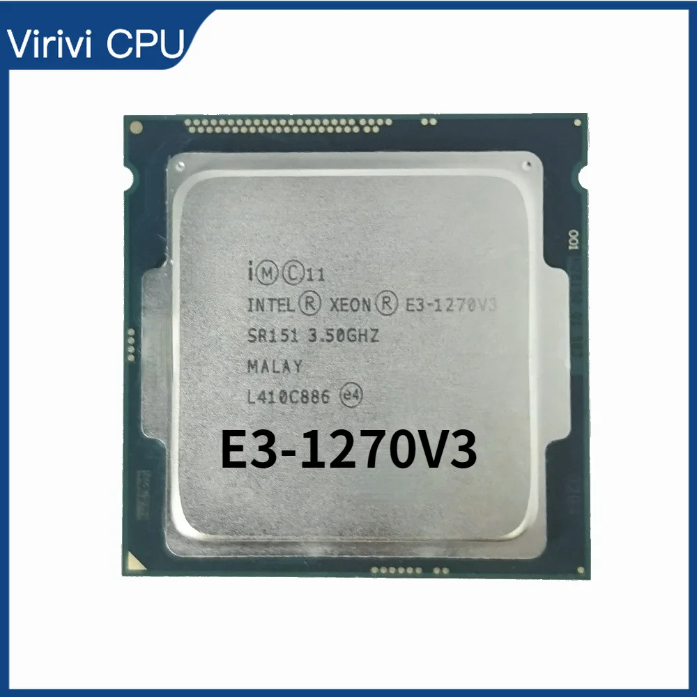 Intel Ксеон E3 1270 v3 1270v3 3 5 ГГц Quad Core восьмипоточные Процессор процессор L2 = 1 м L3 8M 80 Вт