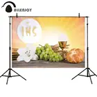 Фон для фотосъемки с изображением Грааля, лилии, цветка, хлеба, дерева, пшеницы, винограсветильник