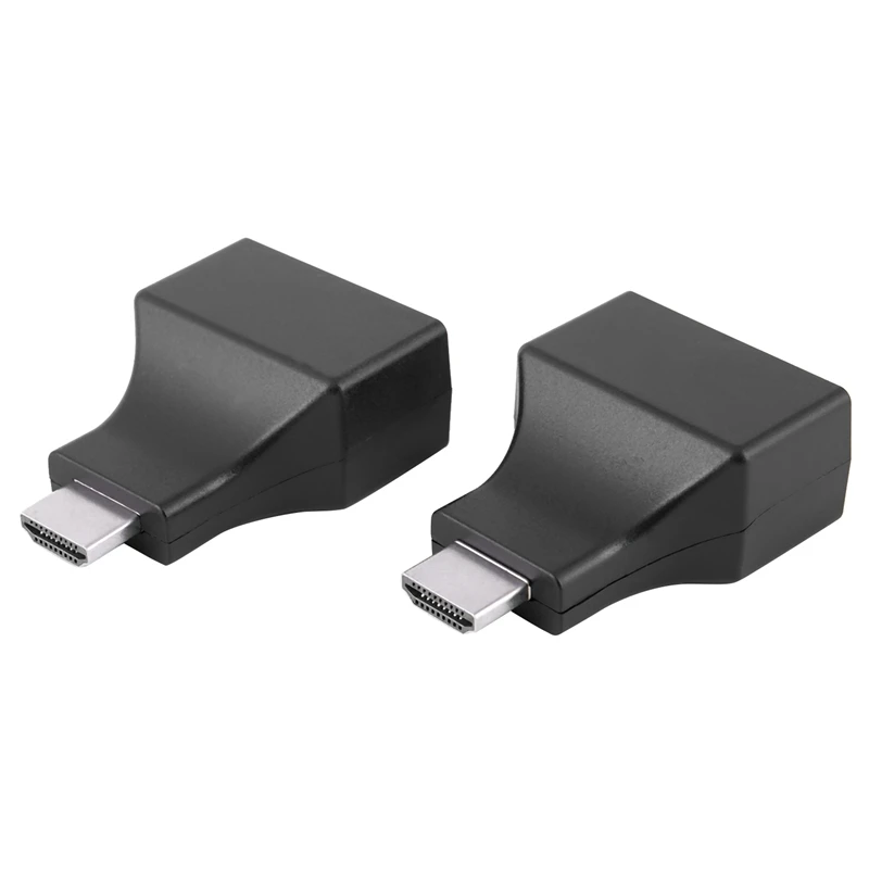 1080p 4K HDMI к RJ45 адаптер Dual Ethernet Сетевой удлинитель Cat 5/6 3D HDTV|Кабели HDMI| |