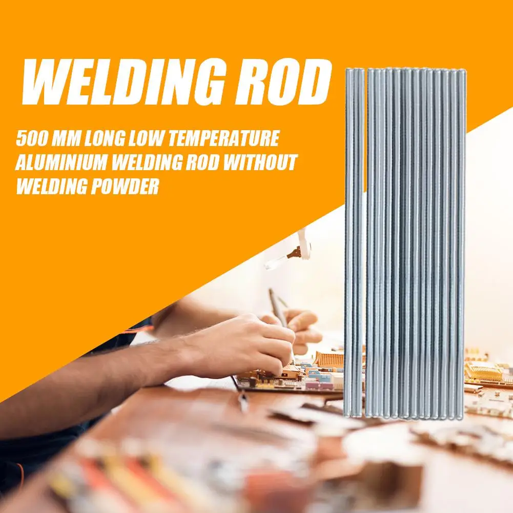 

50x0.32cm Low Temperature Aluminum Welding Wires Cored Solder Wire Electrode Easy and Stable Arc Generation Longevity