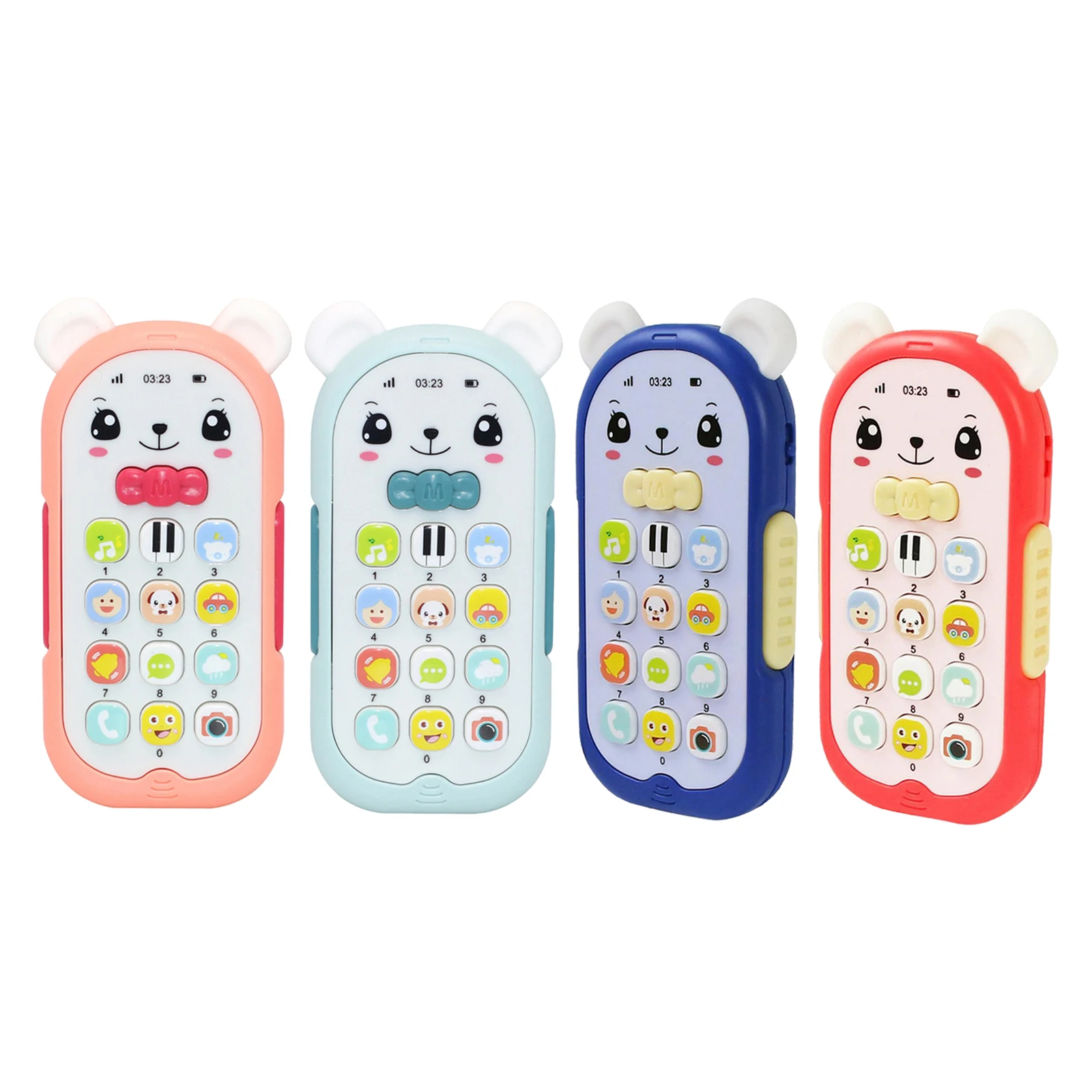 

Baby Phone Toy Mobile Telephone Early Educational Learning Machine Kids Gifts Telephone Music Sound Machine Electronic Baby Toy