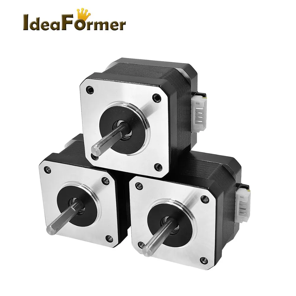 Детали для 3D-принтера Hybrid 2 фазы 1 8 градусов ЧПУ Reprap Nema 42 шаговый двигатель м (31