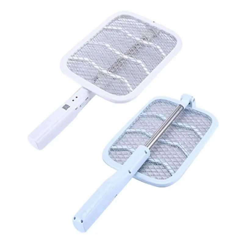 

Foldable Mosquito Killer Extendable Handle Electric Fly Swatter USB Rechargeable Wholesale Dropshipping
