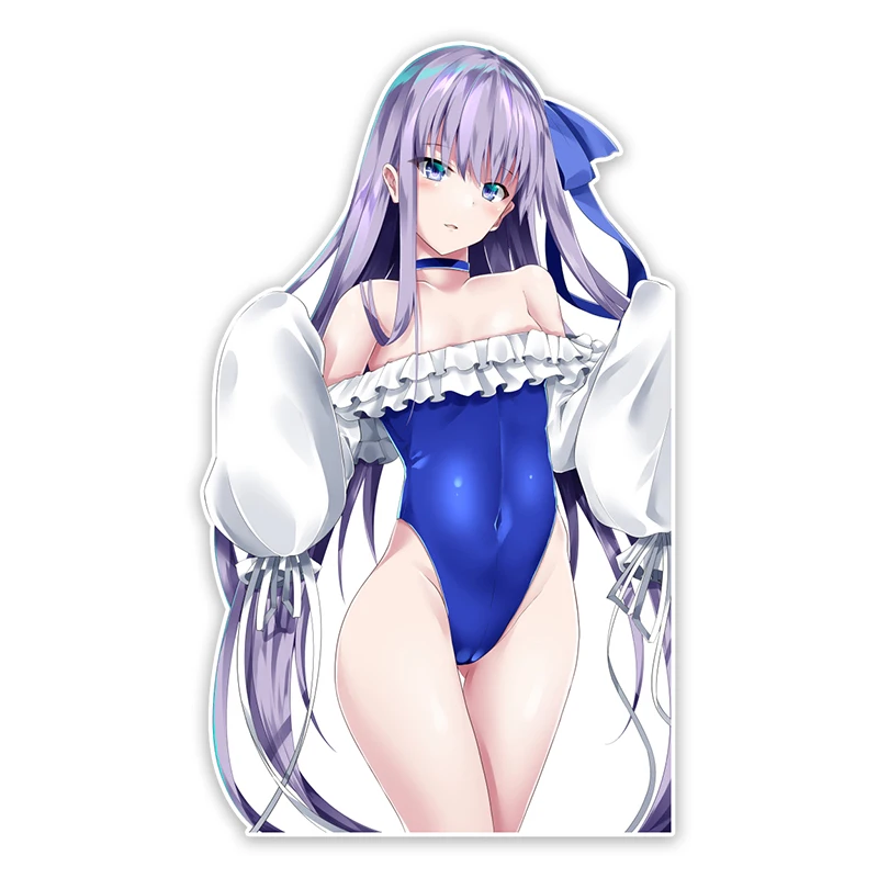 

D217 # Anime Cartoon Cute Girl Self-adhesive Car Sticker Vinyl Decal Waterproof for Motorcycle Bumper Laptop Car Window Door