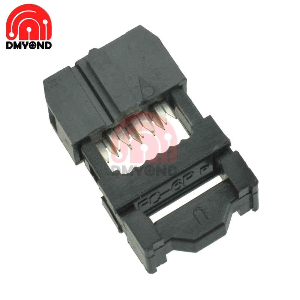 50 шт. двухрядные штекеры для кабеля 2 54 дюйма|Соединители| |