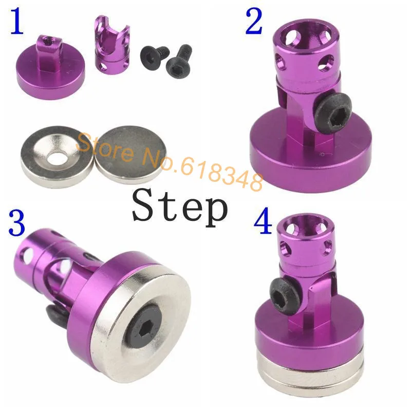 4 шт магнитный невидимый корп