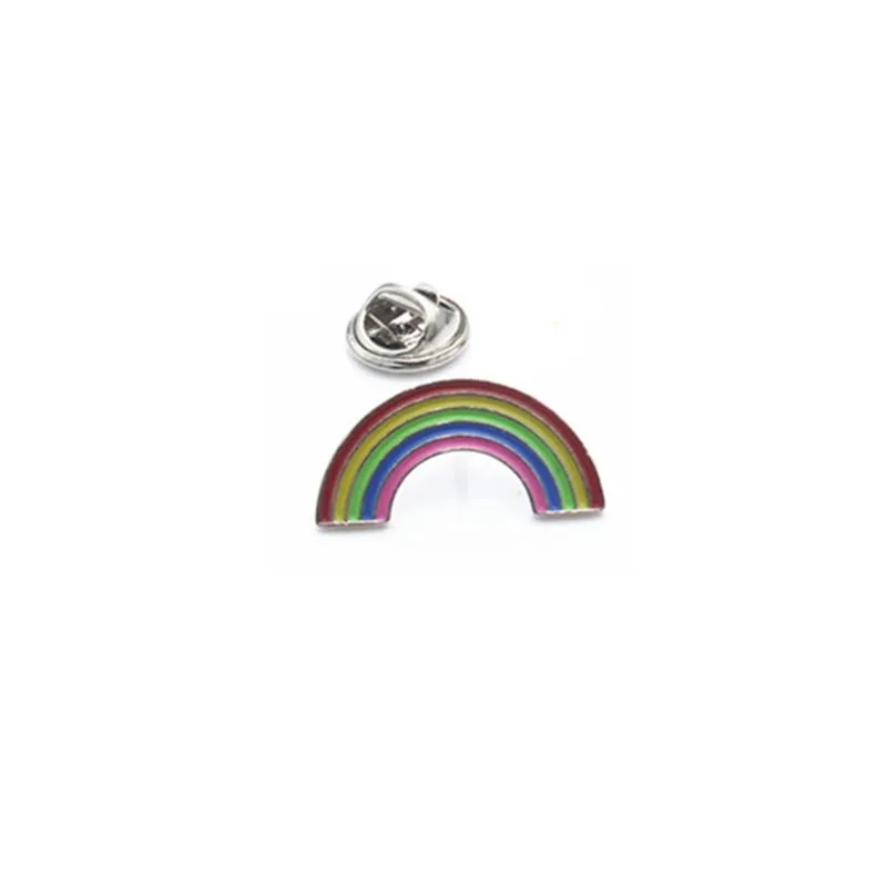 4 шт./компл. металлическая брошь в виде единорога арбуза фрукта радуги|Броши| |