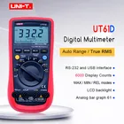 Цифровой мультиметр UNI-T UT61D ACDC Напряжение Ток Ом метр Емкость Сопротивление Частота Диод тестер RS232 Подключение к ПК