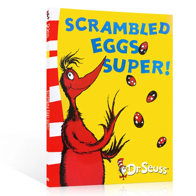 

SCRAMBLED EGGS SUPER Dr.Seuss Kids Funny Storybook Baby Learning English Children Picture Book Enlightenment Bedtime Reading