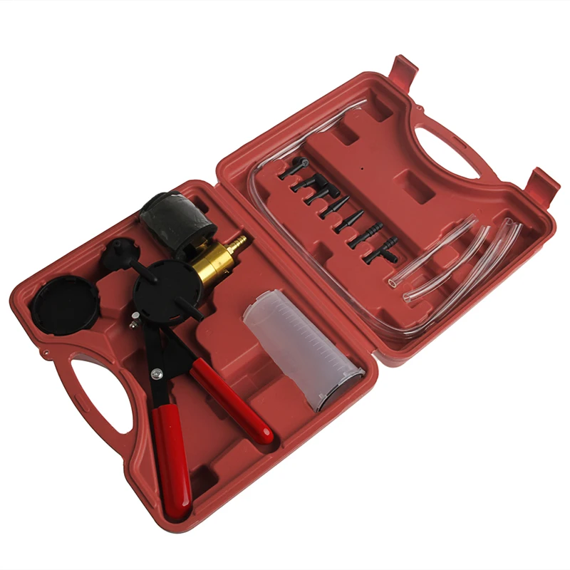 

Car Motorbike Hand Held Brake Bleeder Tester Set Bleed Kit Vacuum Pump Kit New