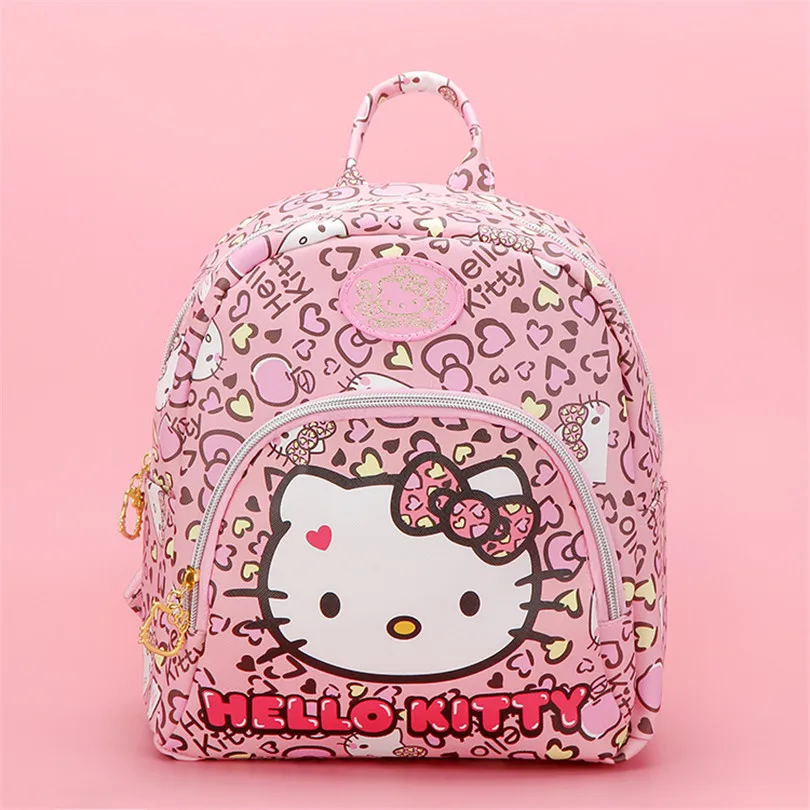 Популярный детский мини рюкзак HELLO KITTY женская сумка для отпуска из искусственной