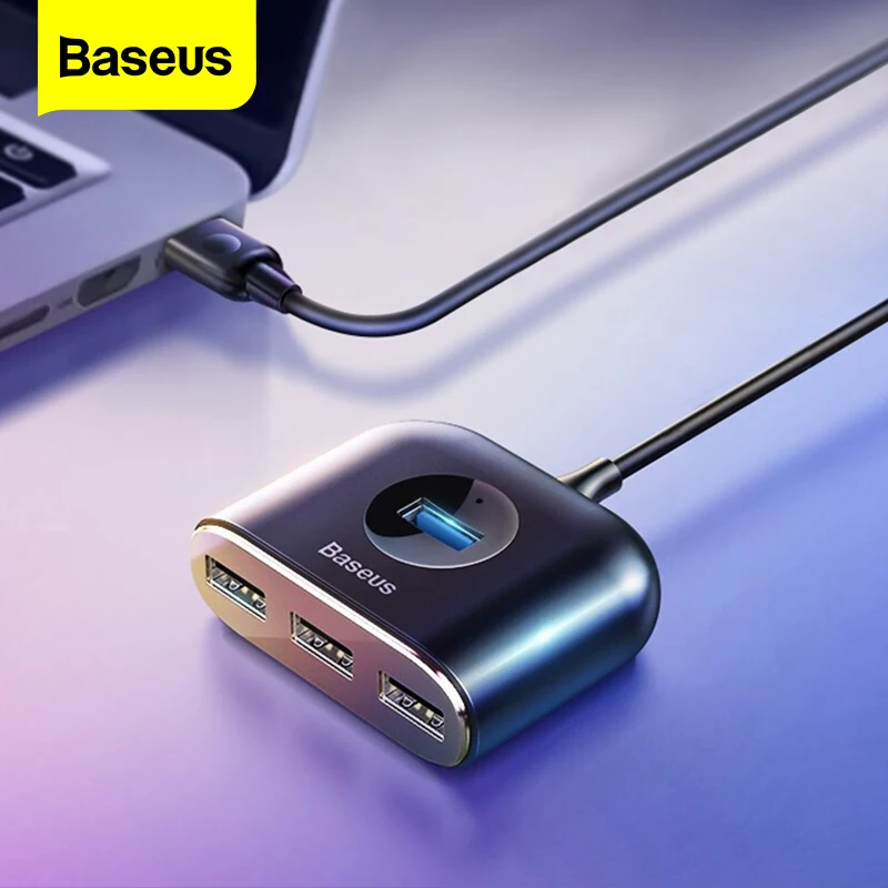 Baseus usb хаб USB 3 0 C концентратор для MacBook Pro внешний Type 2 адаптер с Micro компьютера