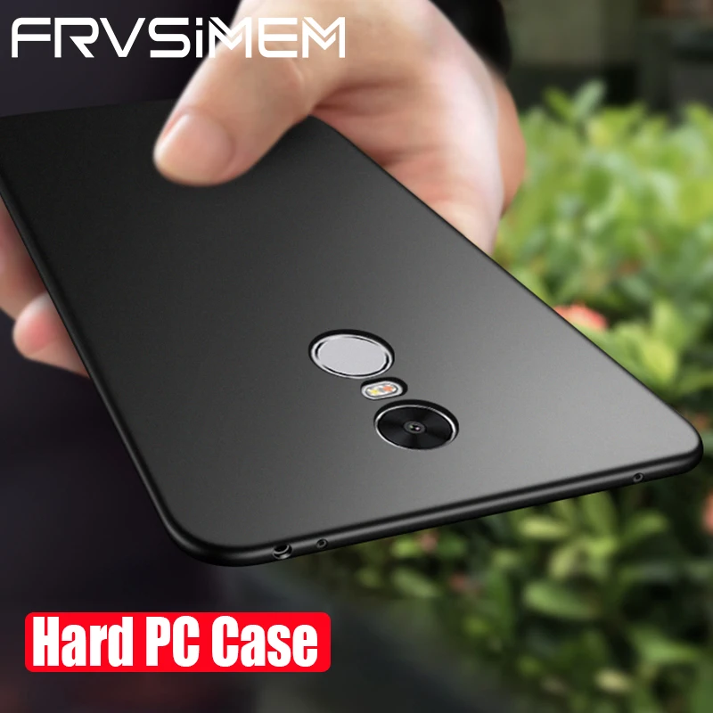 Модный брендовый Тонкий чехол Frvsimem Жесткий ПК тонкий матовый для XiaoMi RedMi 5 5Plus RedMi5