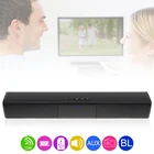 BS-28A портативные звуковые панели для встреч, динамик, 2 полнодиапазонных звуковых сигнала, поддержка TF-карты и функции FM для ПК, ТВ, смартфона