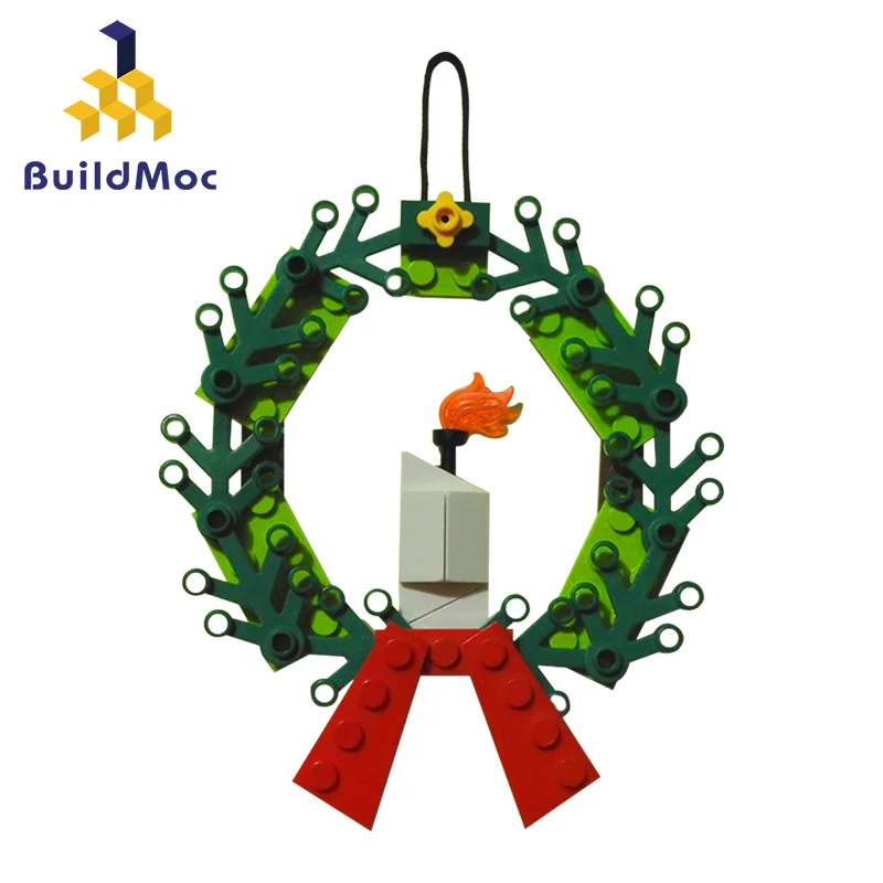 

Christmas Friend Winter Village City Train Santa's Sleigh Reindeer Sets Building Blocks Gingerbread's House Bricks Toys Gifts