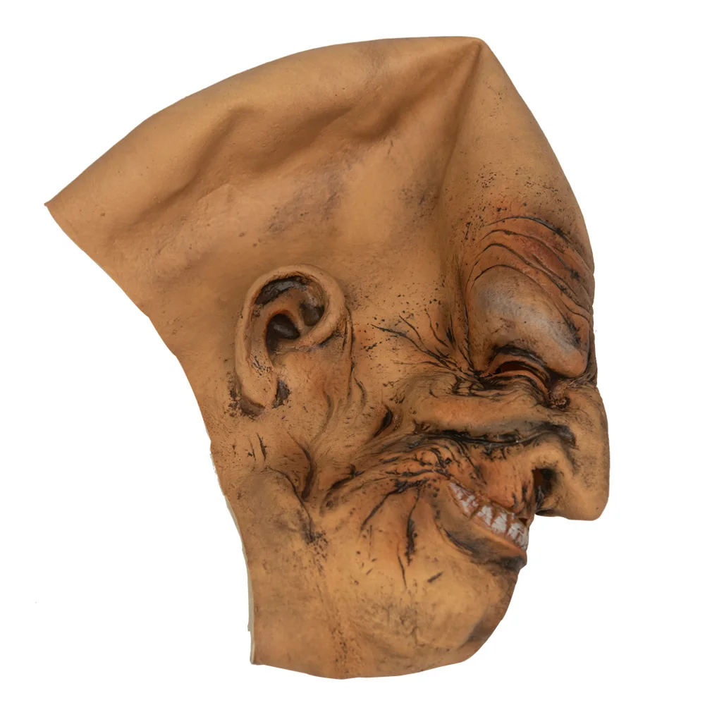 

Old Man Latex Mask Bald Wrinkled Halloween Masks Masquerade Prop Horror Movie Cosplay Party Mask Old Man Head Helmet Masks