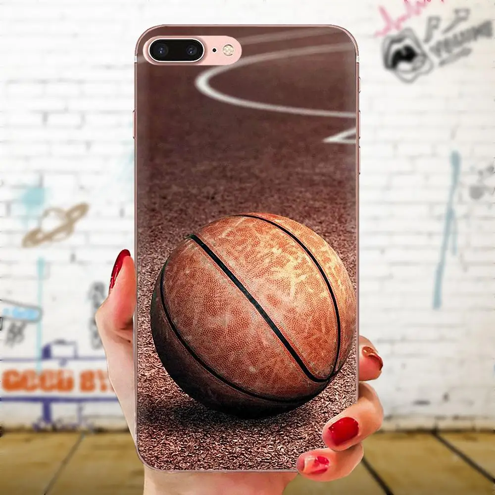 Phone Case Silicone For Sony Xperia Z Z1 Z2 Z3 Z4 Z5 compact Mini M2 M4 M5 T3 E3 E5 XA XA1 XZ Premium Basketball | Мобильные