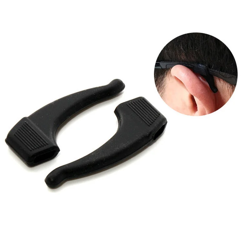 Модные противоскользящие заушные крючки для очков аксессуары силиконовый