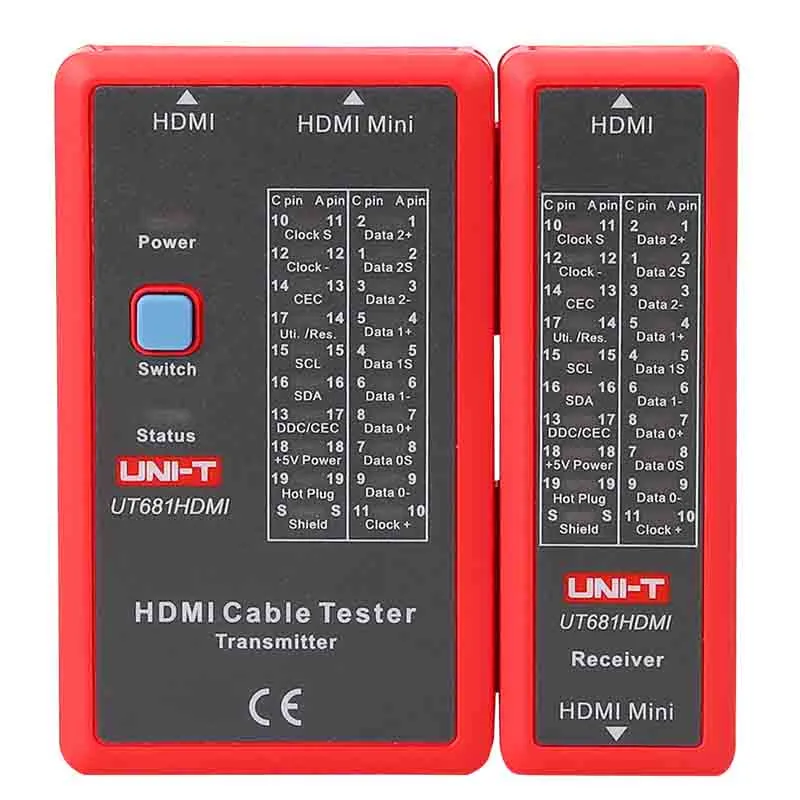 

UNI-T UT681L/UT681C/UT681HDMI кабельный тестер