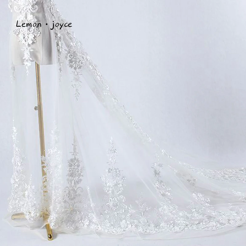 Lemonjoyce 5 ярдов кружевная ткань с цветочной вышивкой Высококачественная