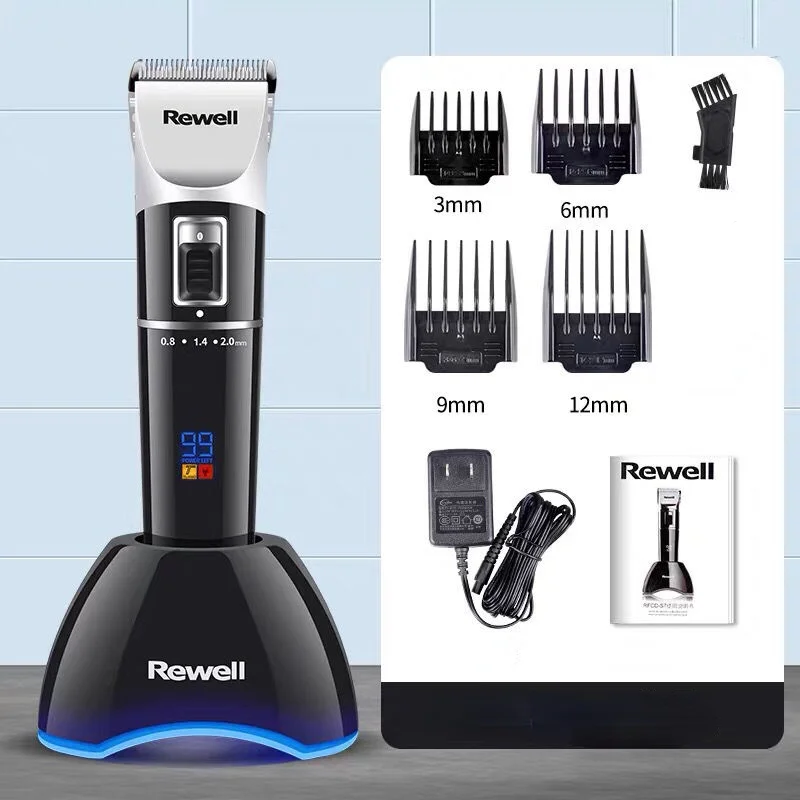 

Barbershop Professional Hair Clipper, For Rechargeable Electric Hair Trimmer, Titanium Blade Cutting Machine 7500SRP