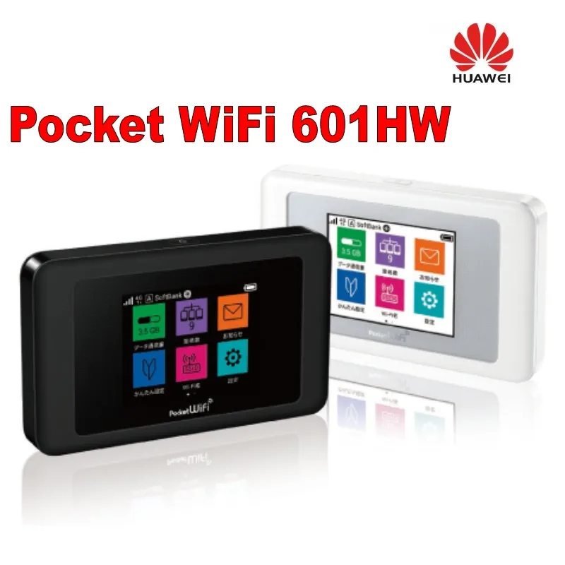 

Разблокированный Huawei 601hw 4G LTE мобильный wifi точка доступа беспроводной маршрутизатор Портативный WiFi точка доступа с оригинальной коробкой