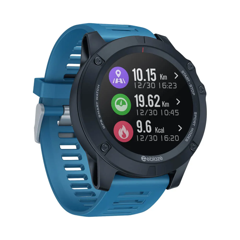 

Zeblaze VIBE 3GPS Heart Rate Monitor IP67 Waterproof Sport 4.0 Smart Watch GPS/GLONASS Positioning Smartwatch Android