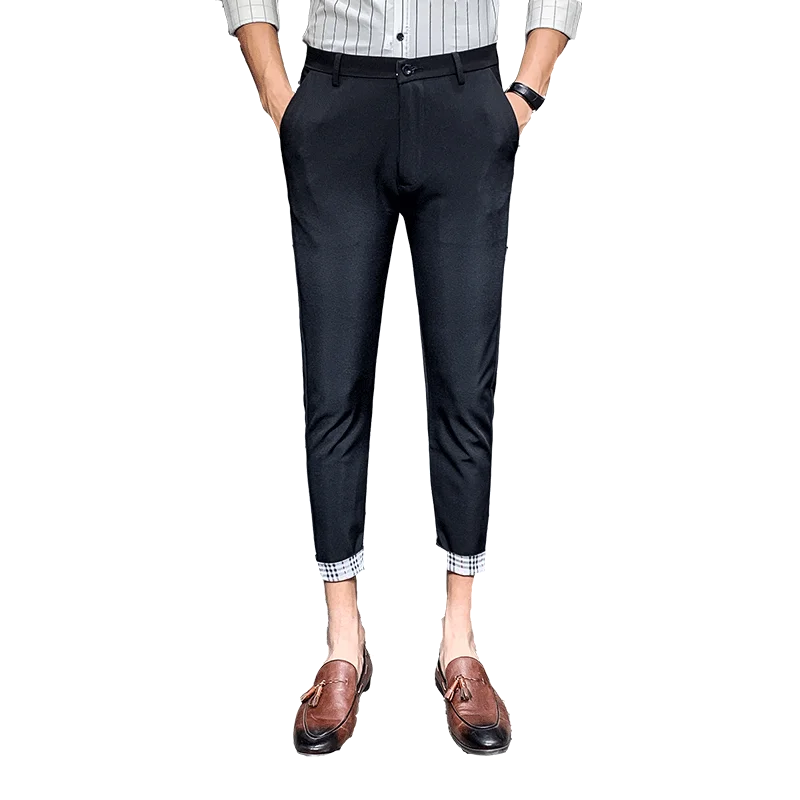 

Men's 2021 New Suits Pants Streetwear Casual Classic Pants Formal Business Dress Pants Social Wedding Trousers Pantalones Hombre